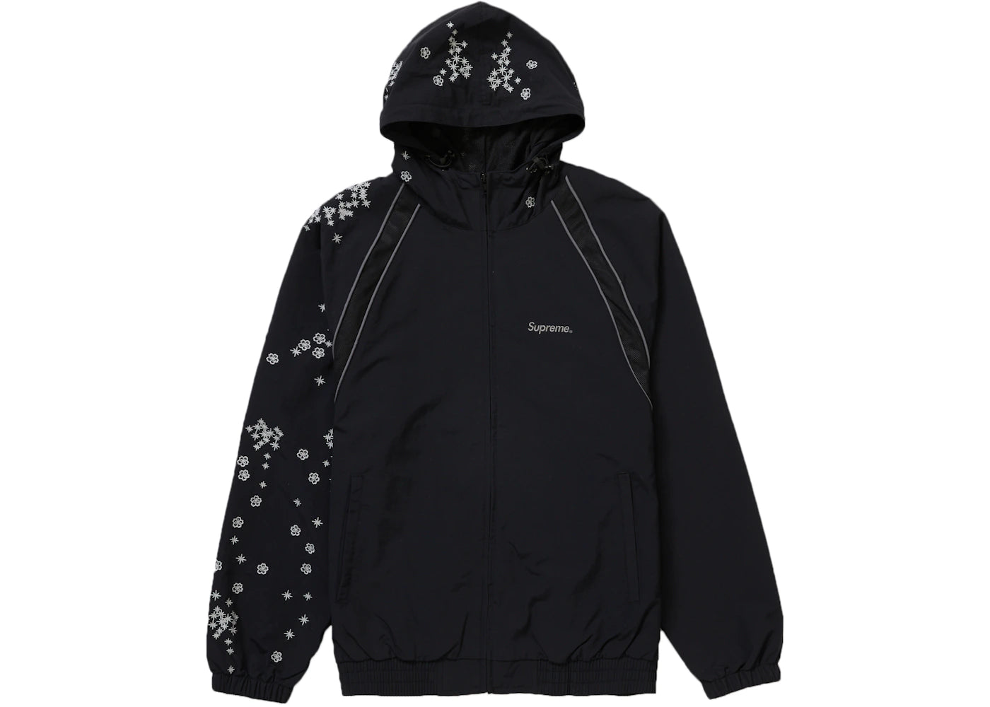 Supreme AOI Glow-in-the-Dark Track Jacket Black