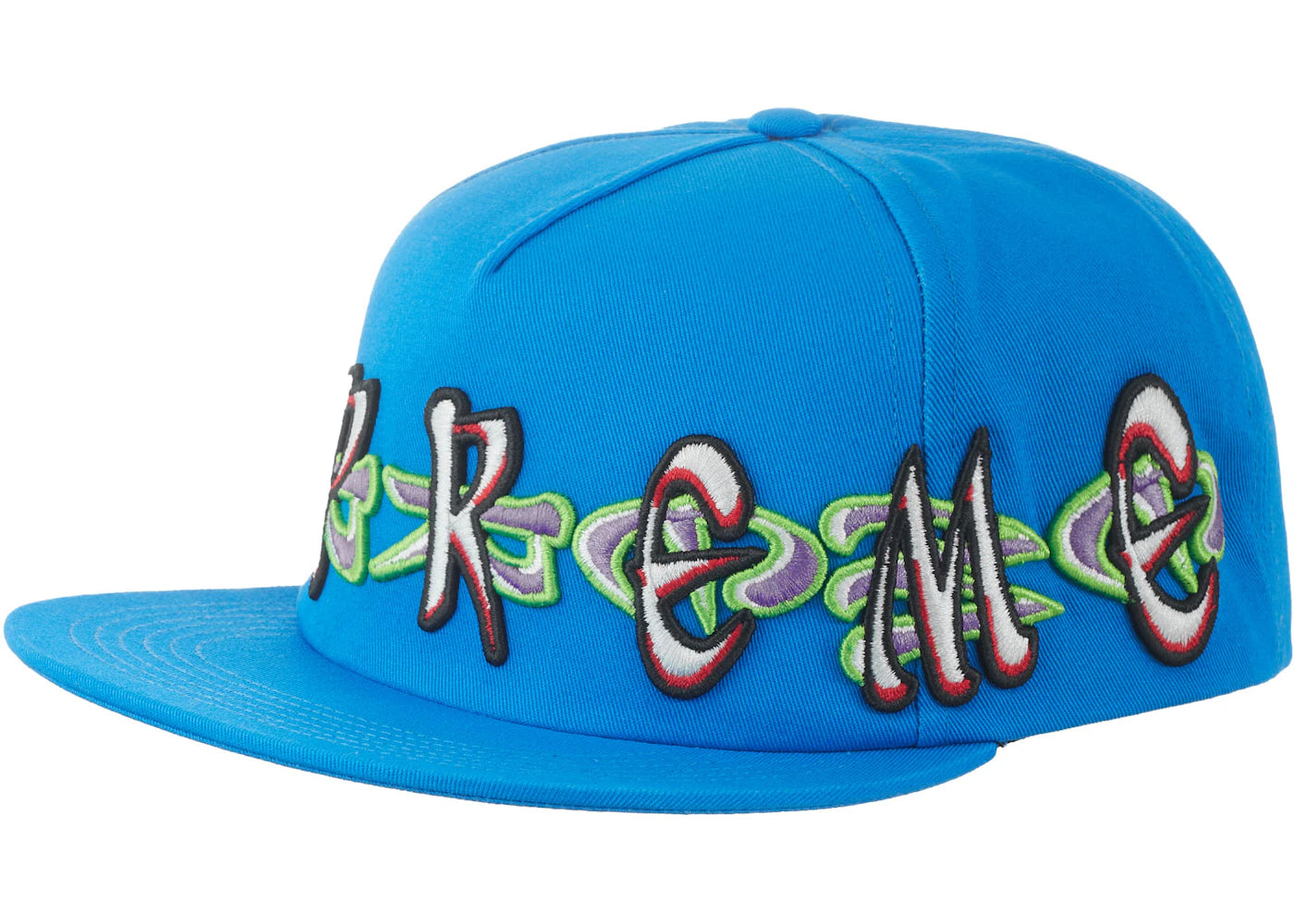 Supreme AOI Spellout 5-Panel Blue