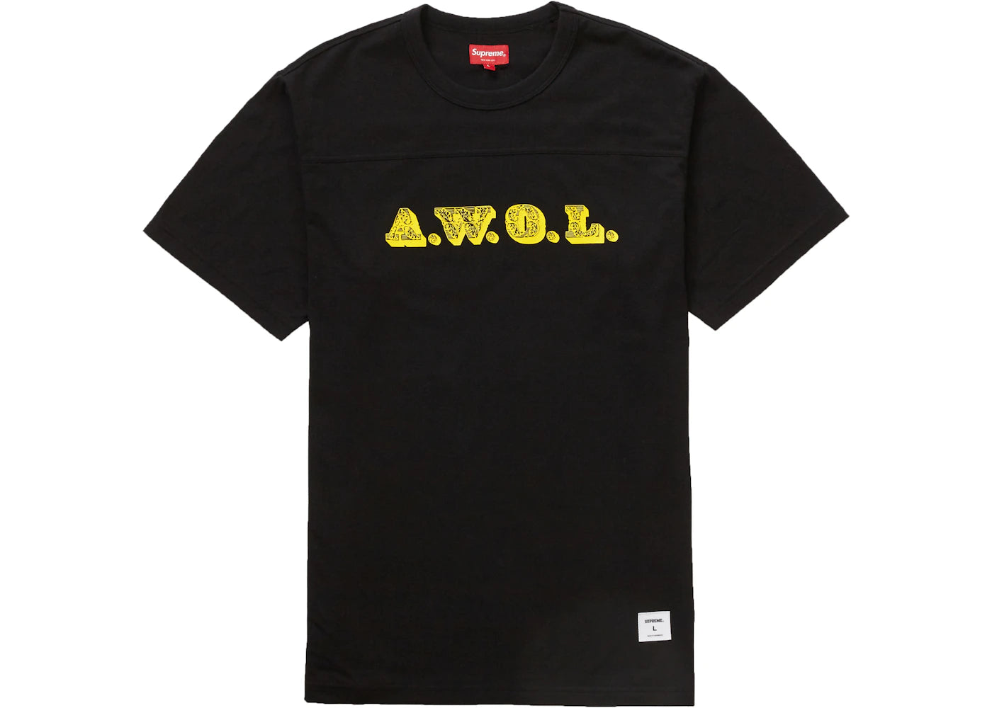 Supreme AWOL Football Top Black
