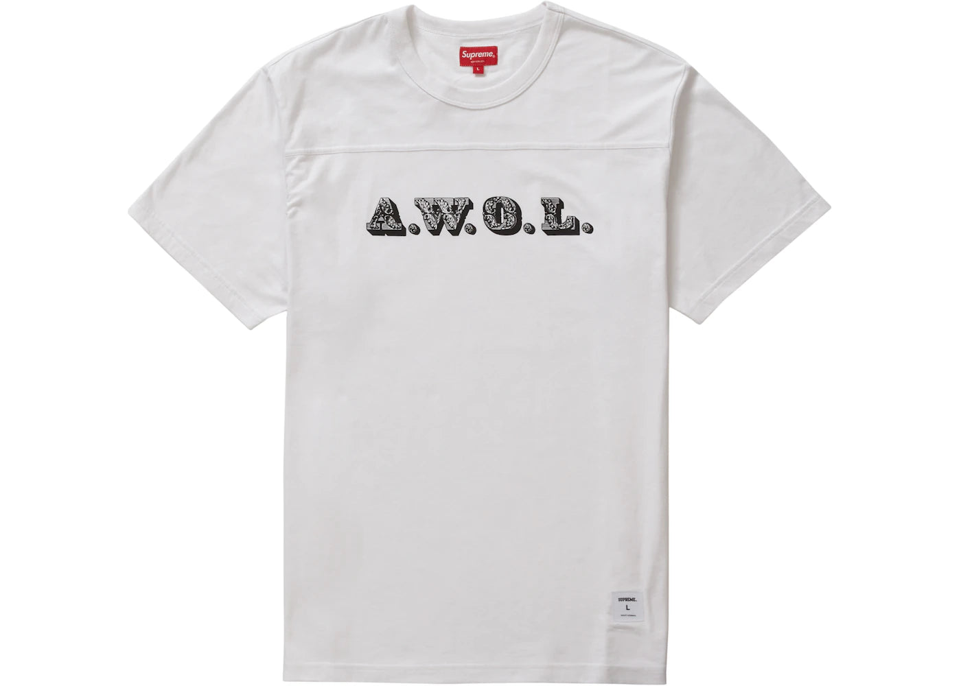 Supreme AWOL Football Top White