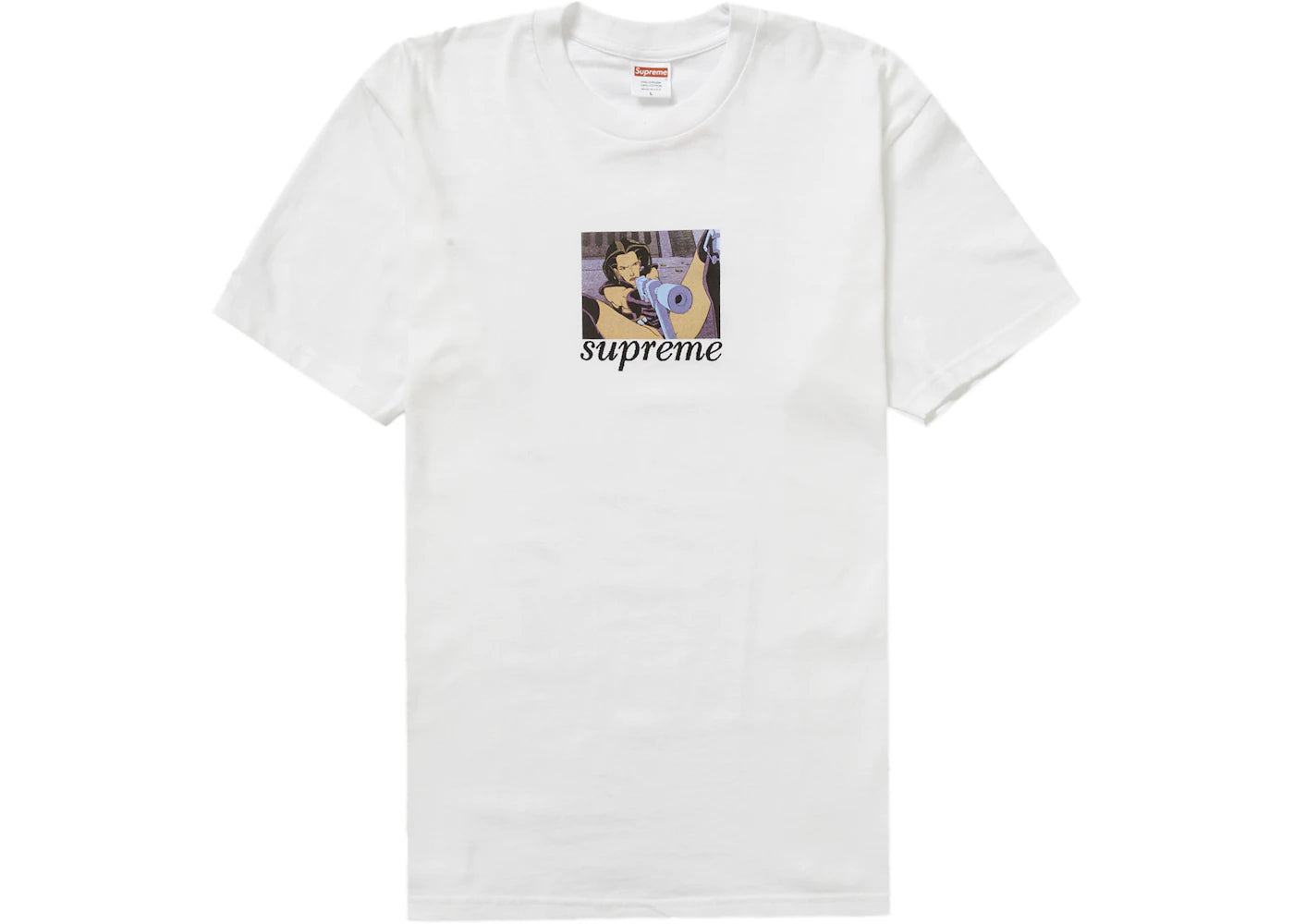 Supreme Aeon Flux Gun Tee White