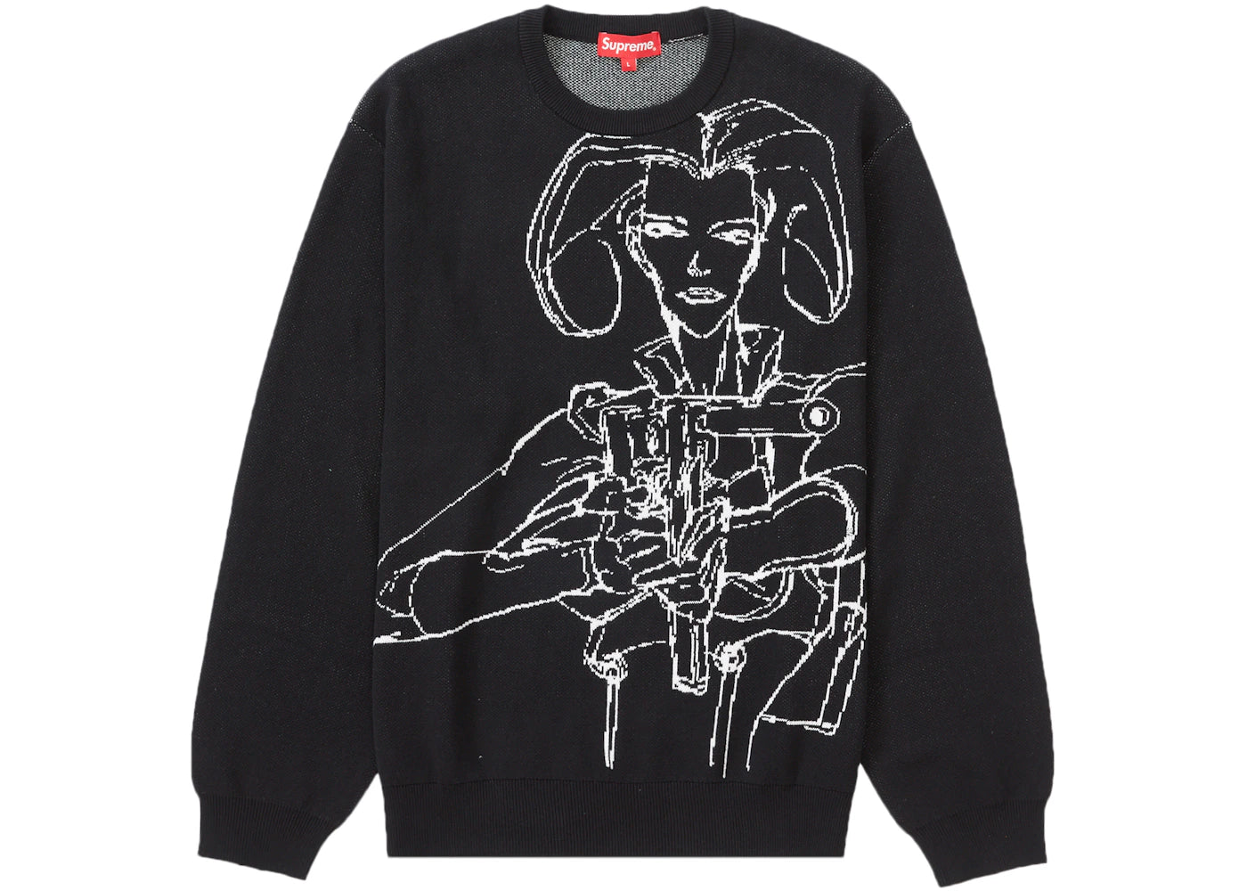 Supreme Aeon Flux Sweater Black