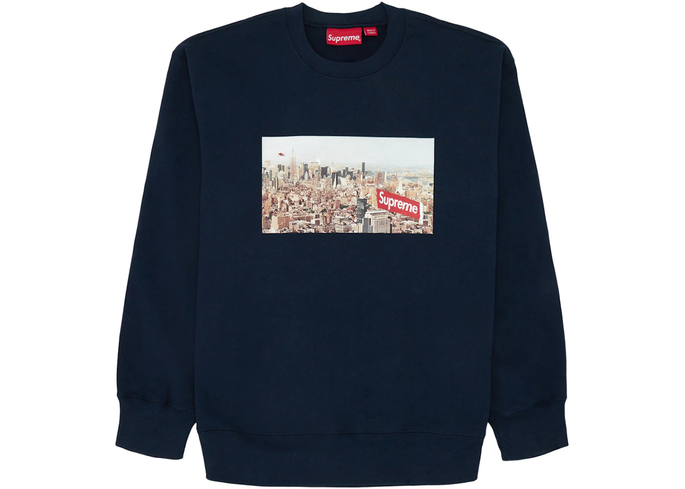 Supreme Aerial Crewneck Navy