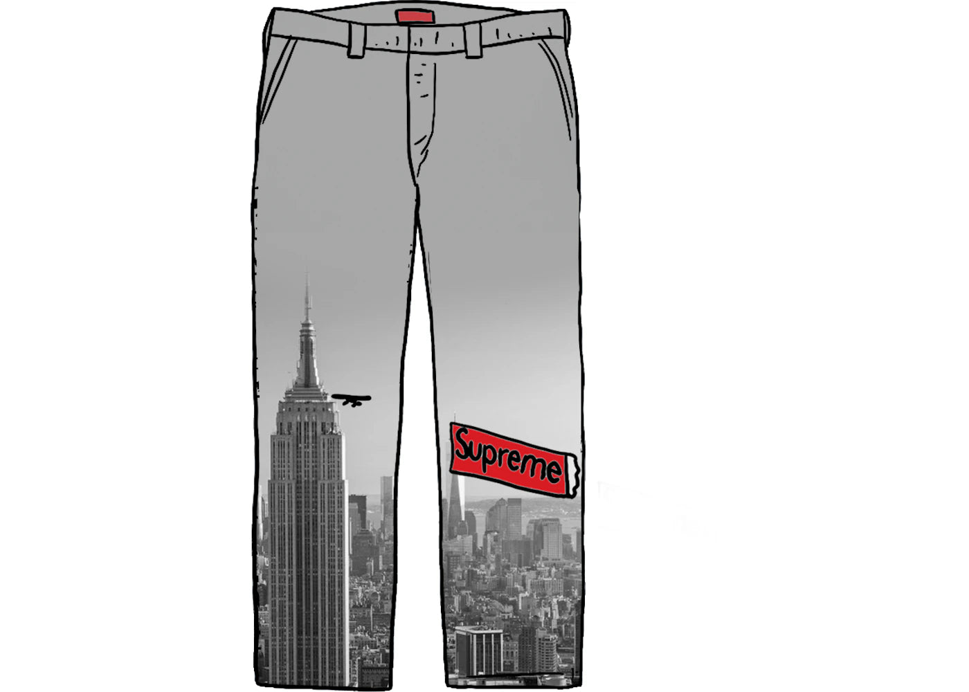 Supreme Aerial Tapestry Regular Jean Multicolor