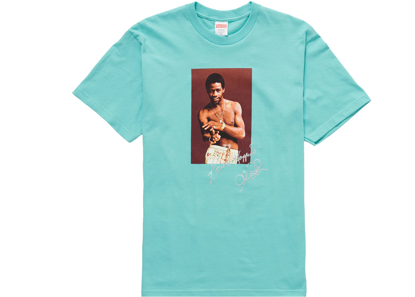 Supreme Al Green Tee Teal