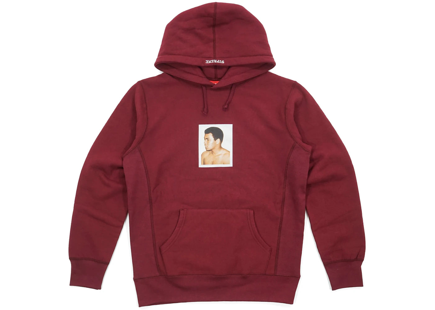 Supreme AliWarhol Hooded Sweatshirt Burgundy