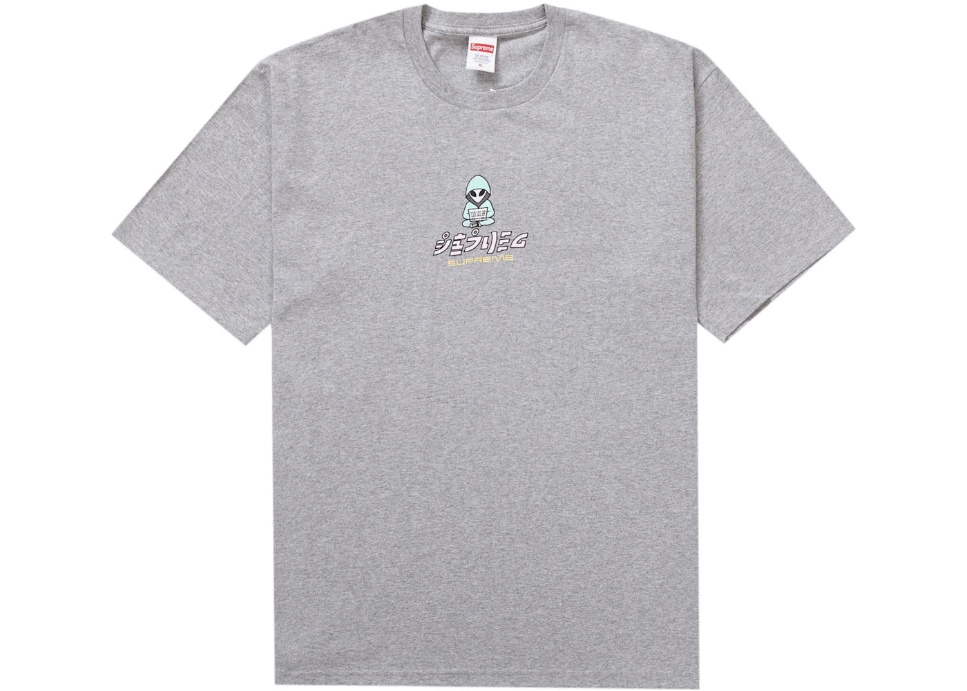 Supreme Alien Tee Heather Grey