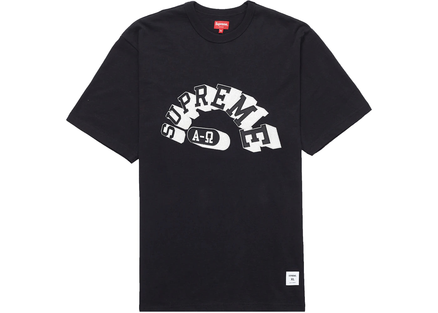 Supreme Alpha Omega S/S Top Black