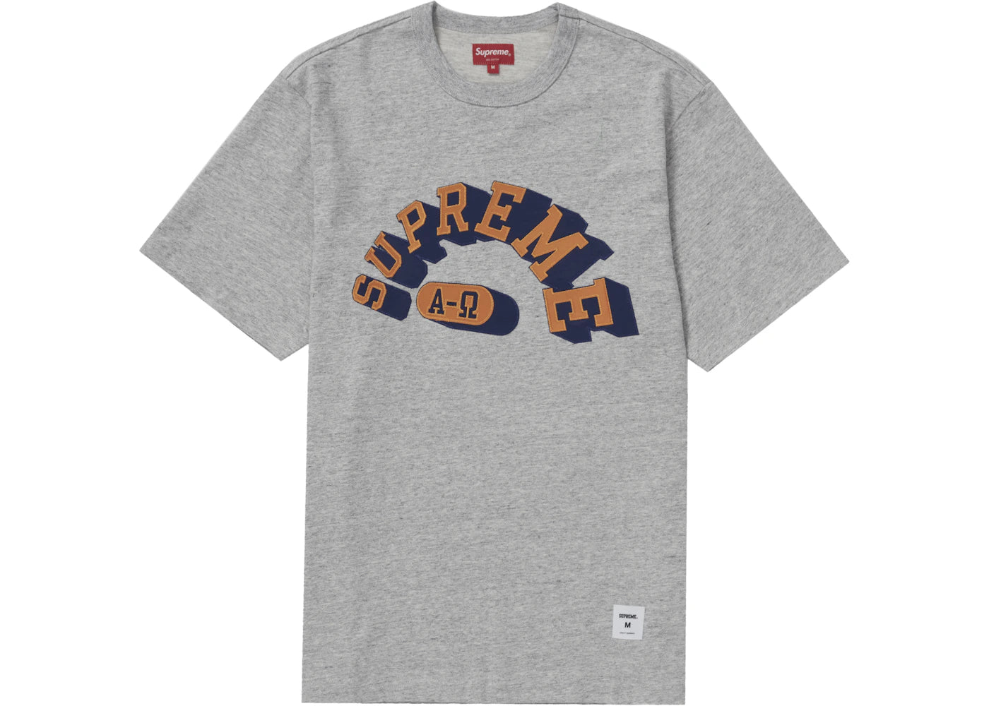 Supreme Alpha Omega S/S Top Heather Grey