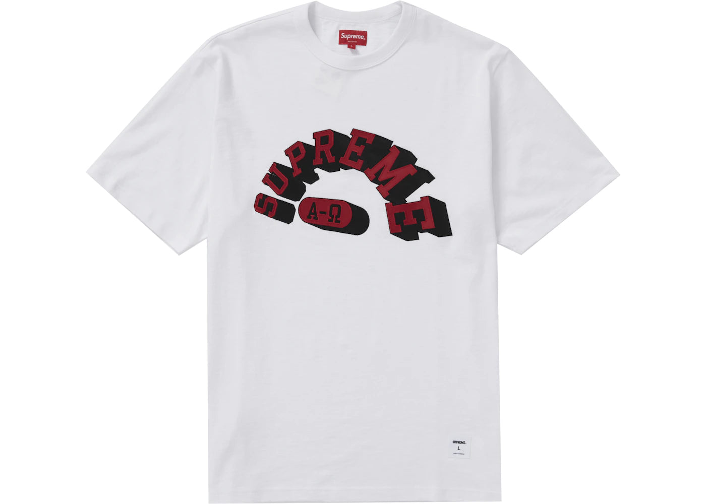 Supreme Alpha Omega S/S Top White