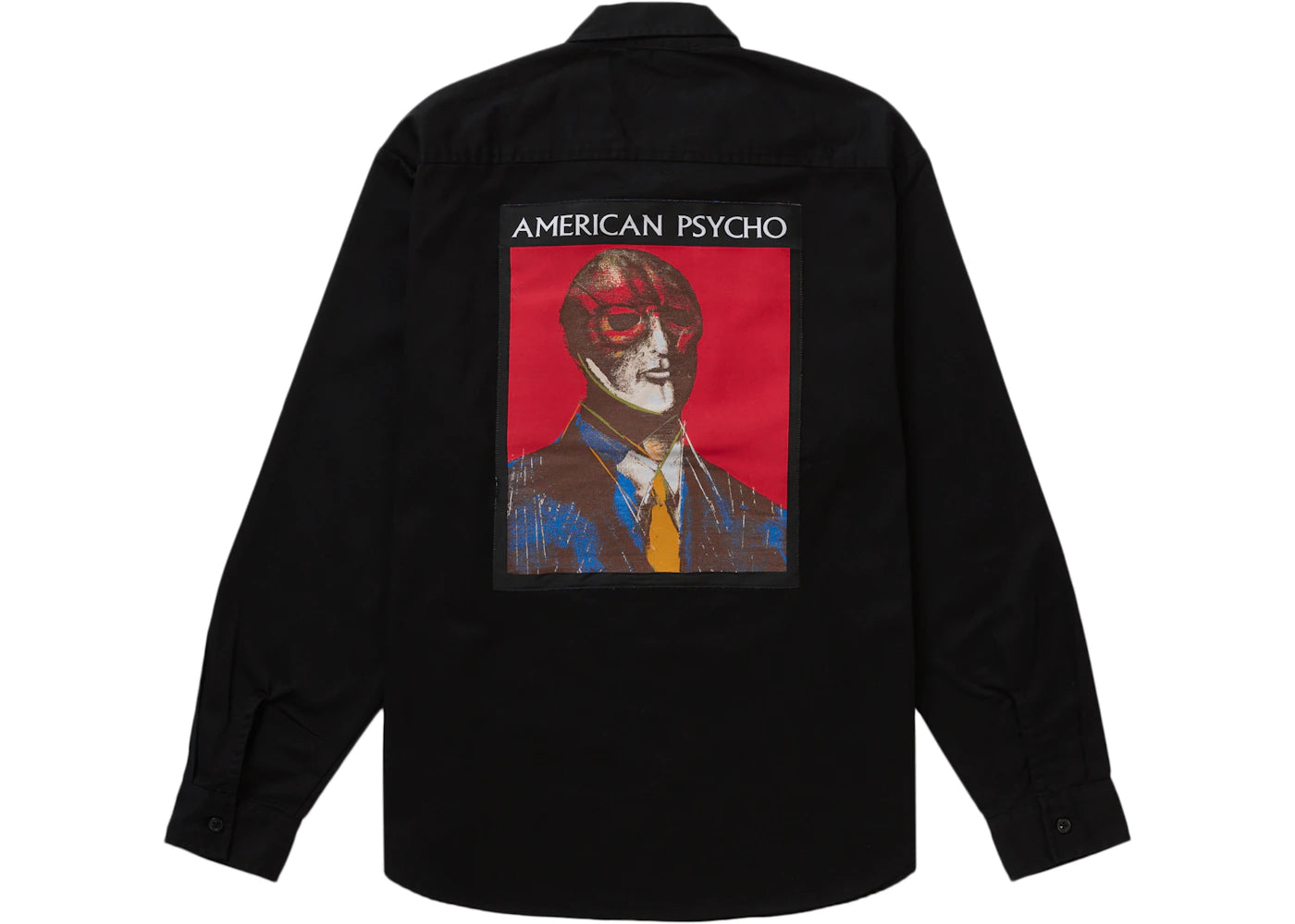 Supreme American Psycho Work Shirt Black