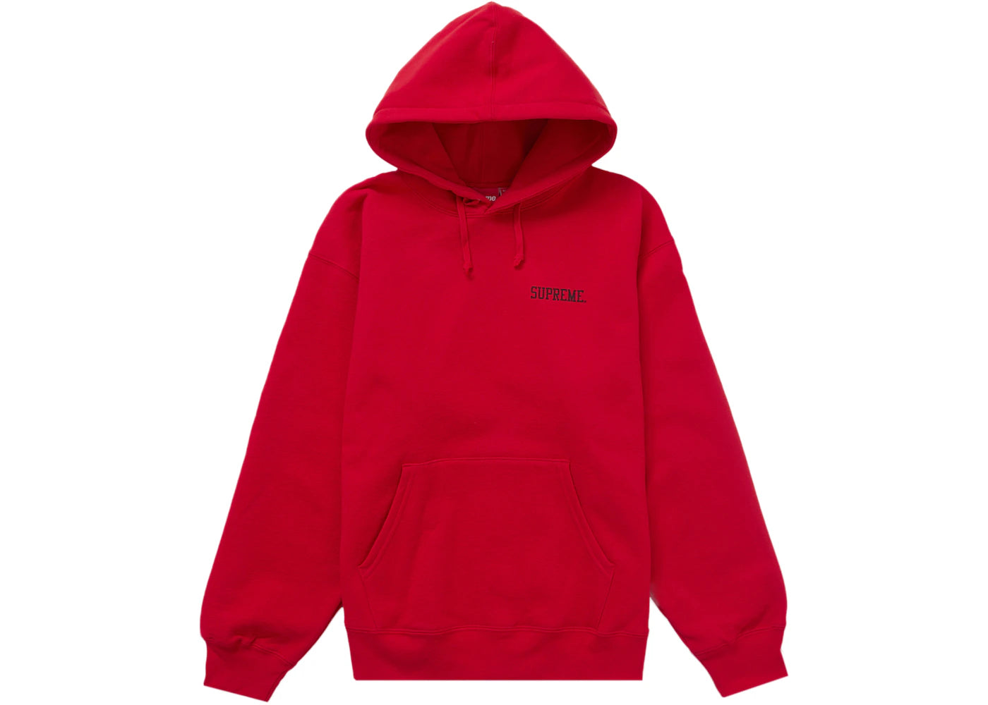 Supreme Anarchy Hooded Sweatshirt Red