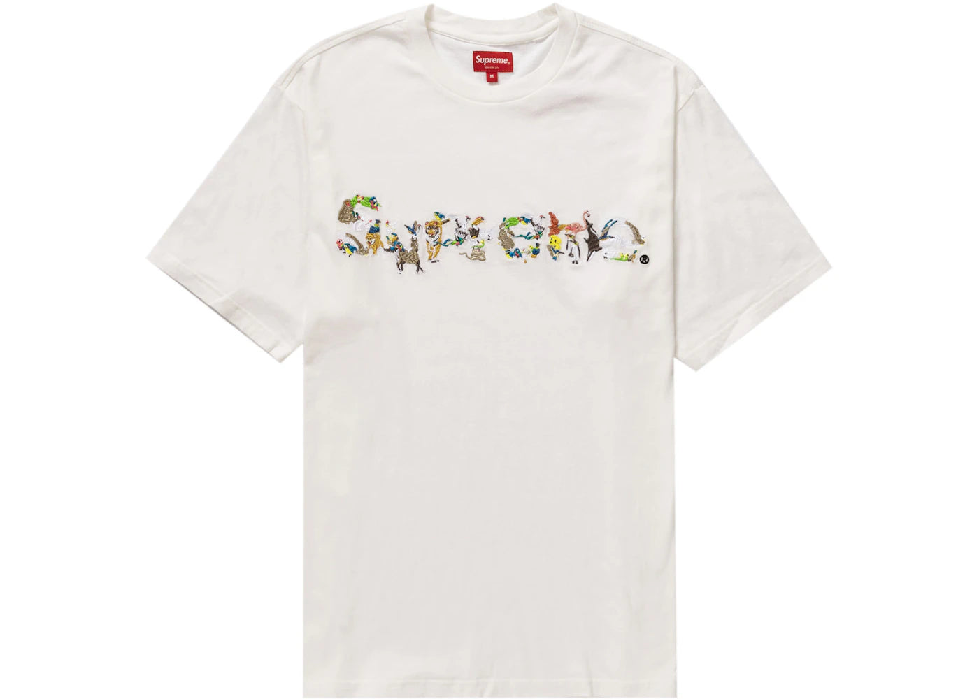 Supreme Animal Kingdom S/S Top White