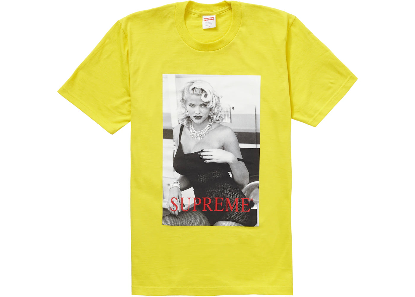 Supreme Anna Nicole Smith Tee Lemon