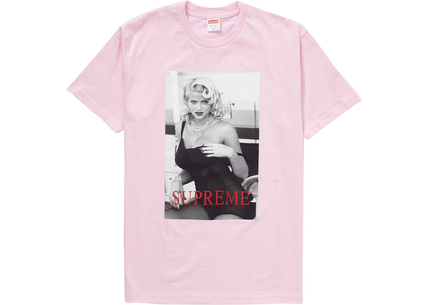 Supreme Anna Nicole Smith Tee Light Pink