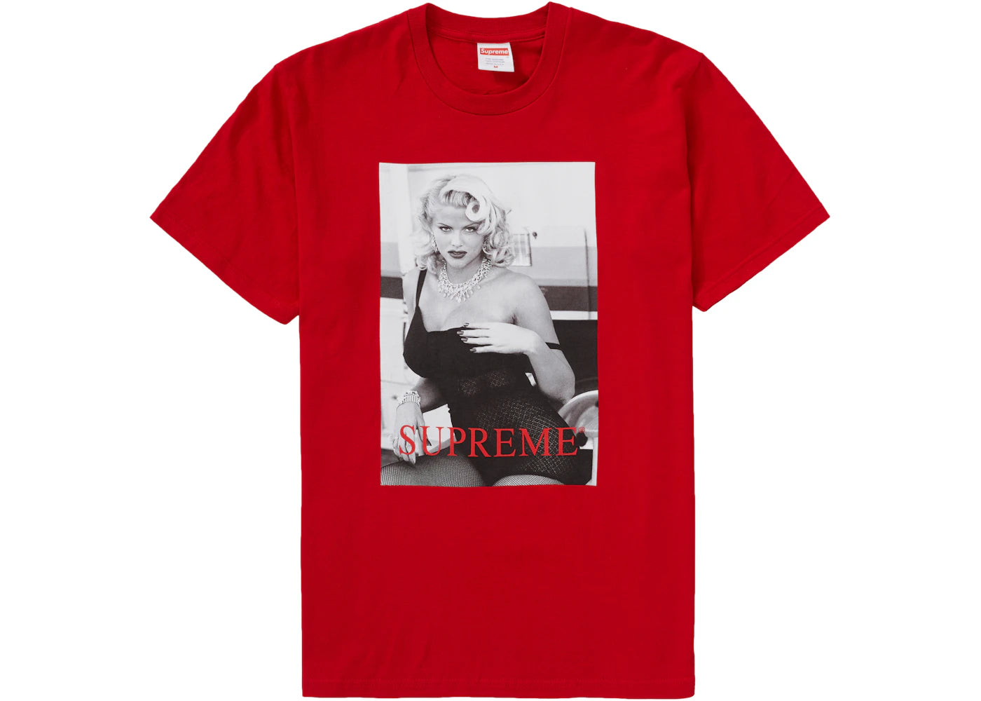 Supreme Anna Nicole Smith Tee Red