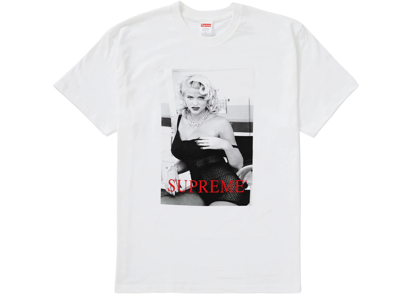 Supreme Anna Nicole Smith Tee White