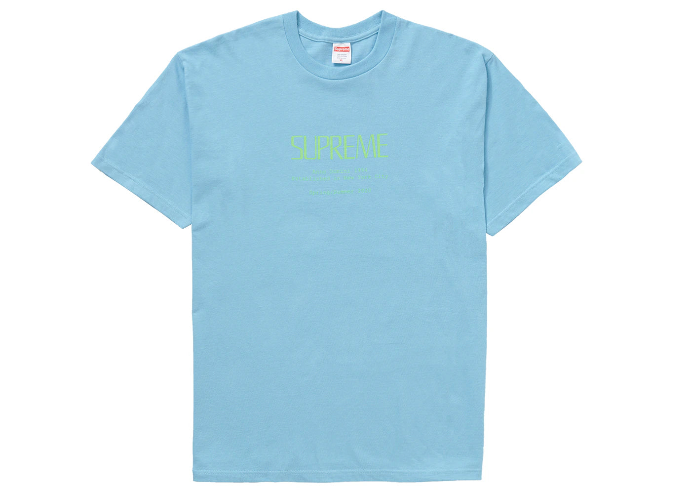 Supreme Anno Domini Tee Light Blue