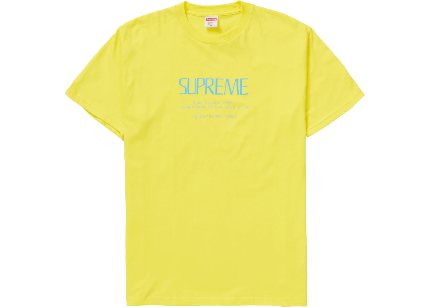 Supreme Anno Domini Tee Yellow