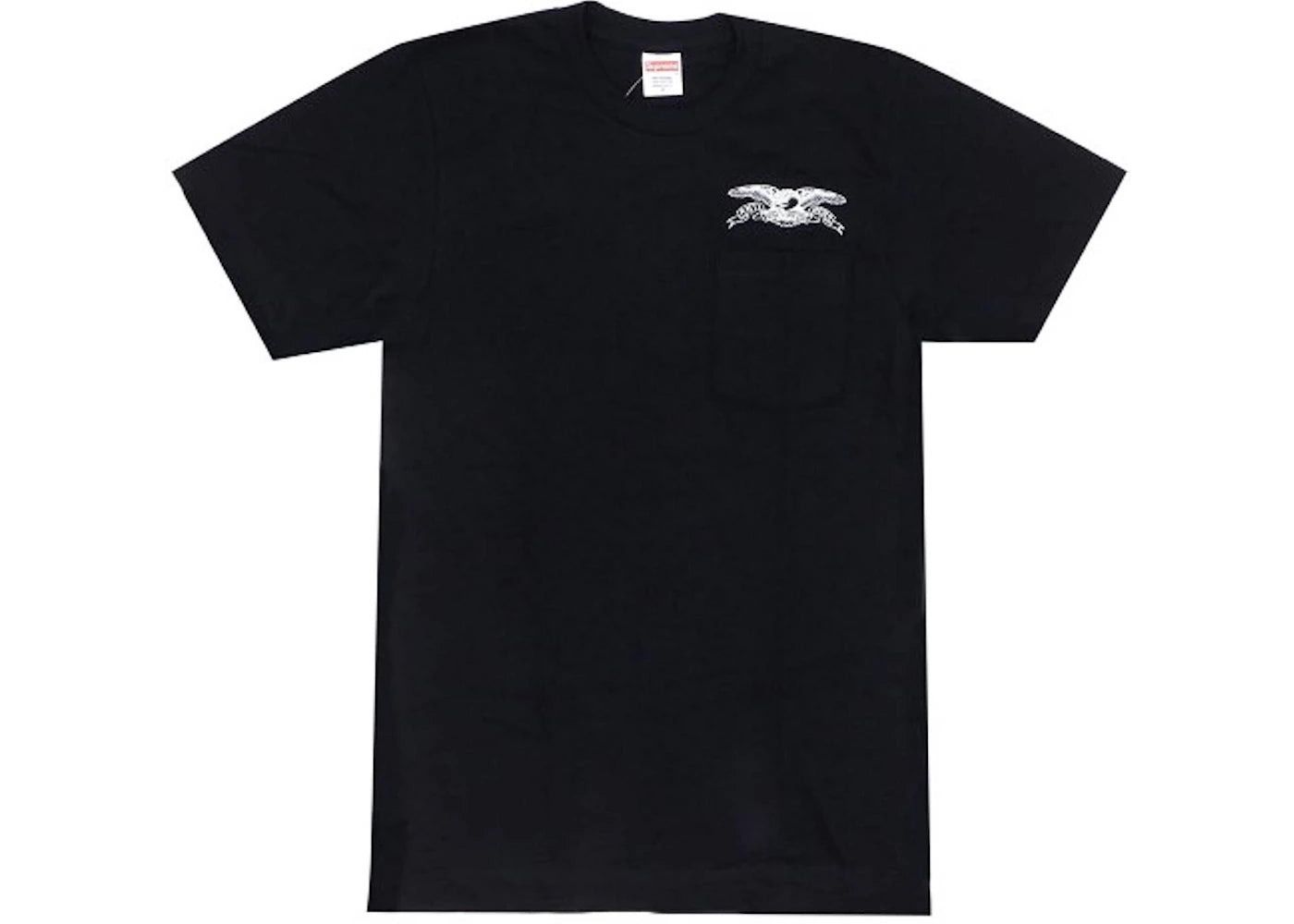 Supreme Anti Hero Eagle Pocket Tee Black