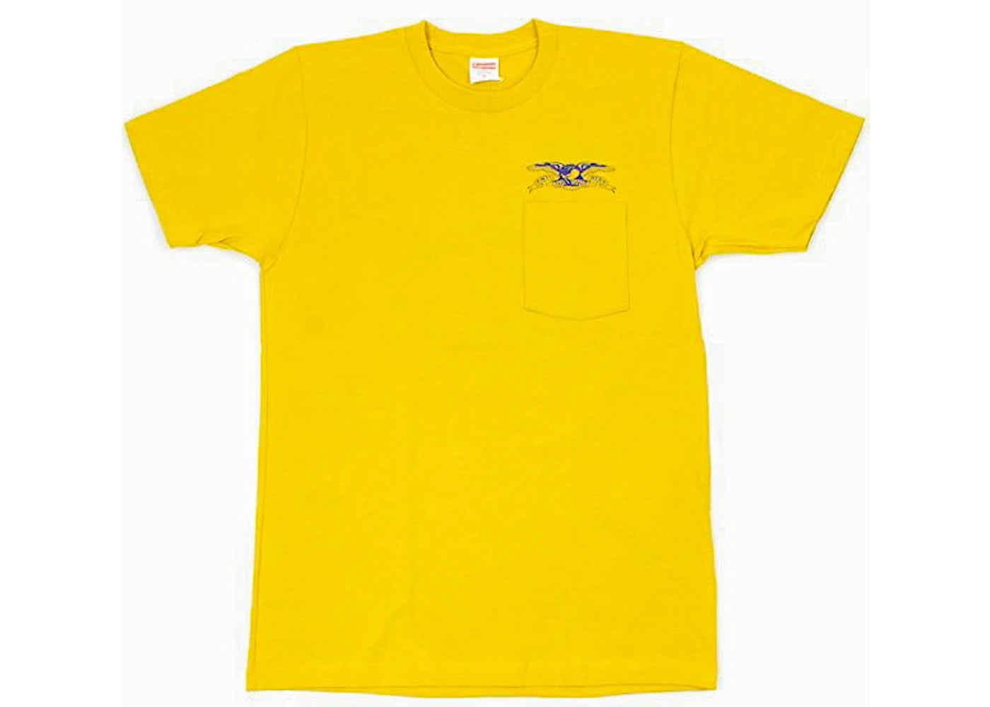 Supreme Anti Hero Eagle Pocket Tee Mustard