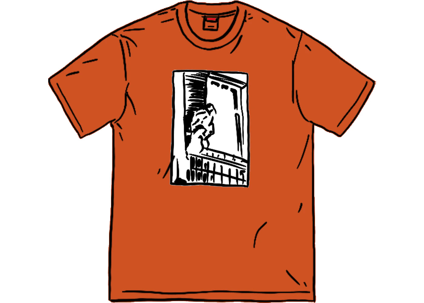 Supreme Antihero Balcony Tee Rust