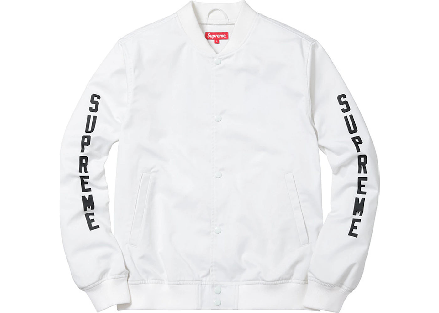 Supreme Antihero Bomber Jacket White