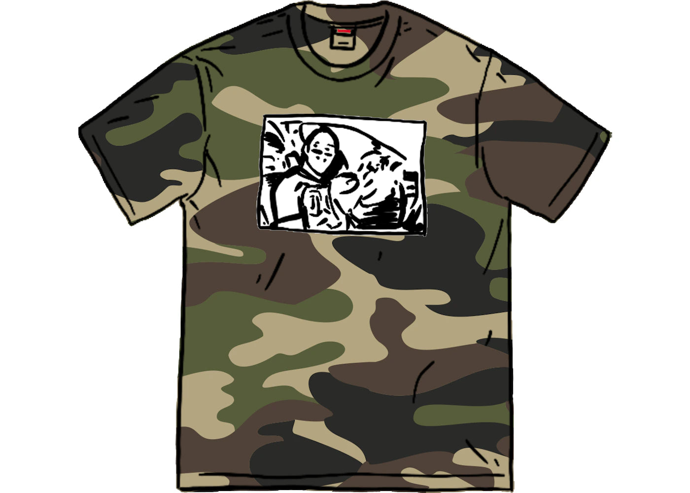 Supreme Antihero ICE Tee Camo