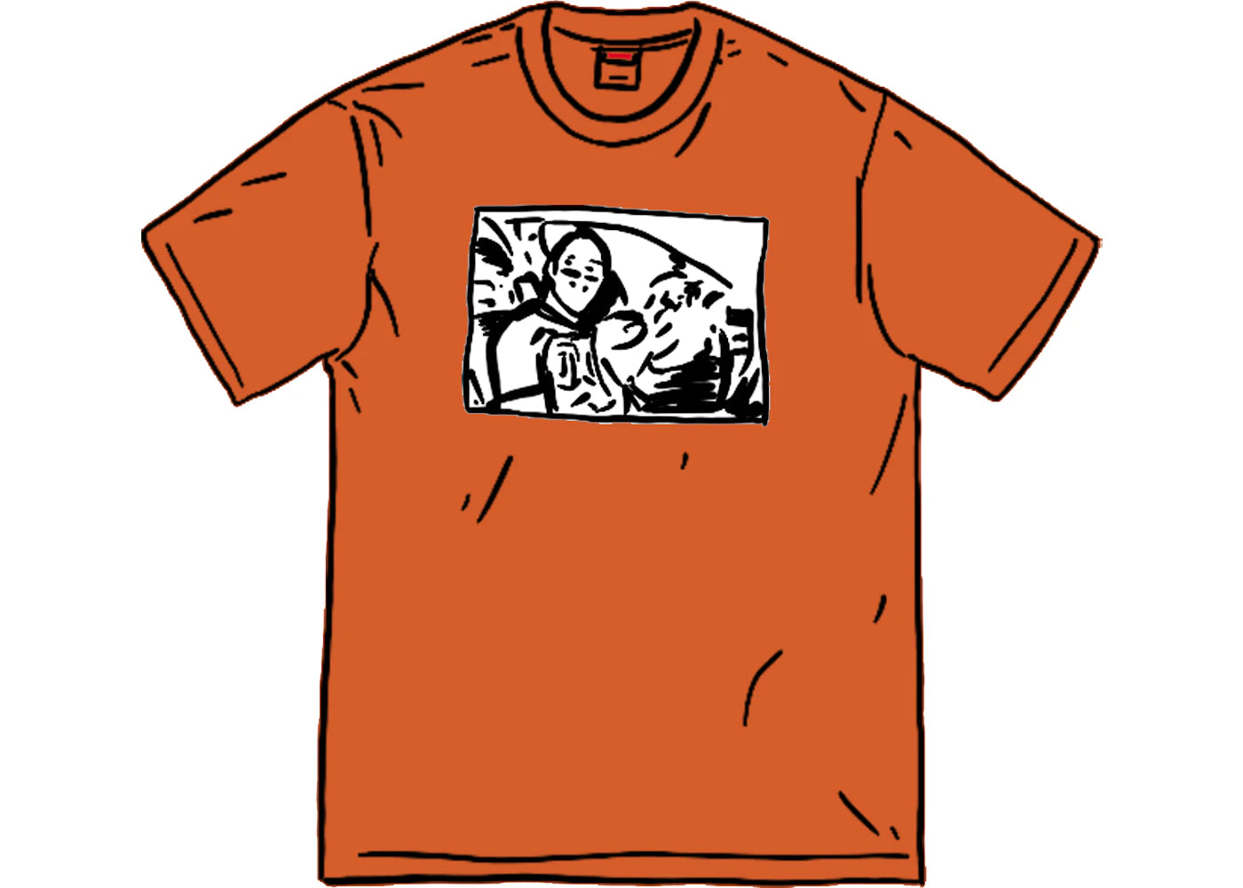 Supreme Antihero ICE Tee Rust