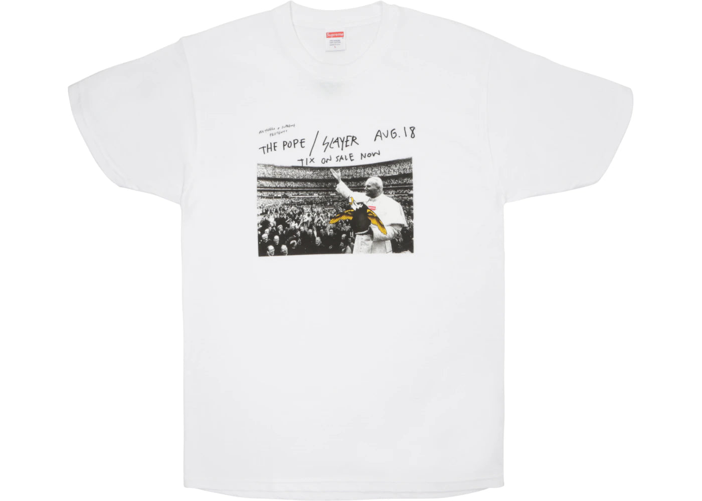 Supreme Antihero Pope Tee White