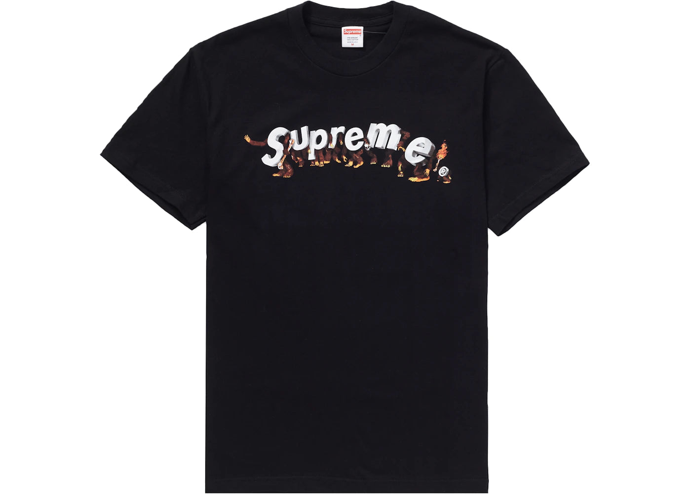 Supreme Apes Tee Black