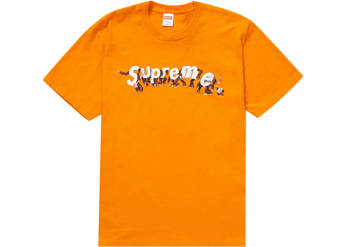 Supreme Apes Tee Orange