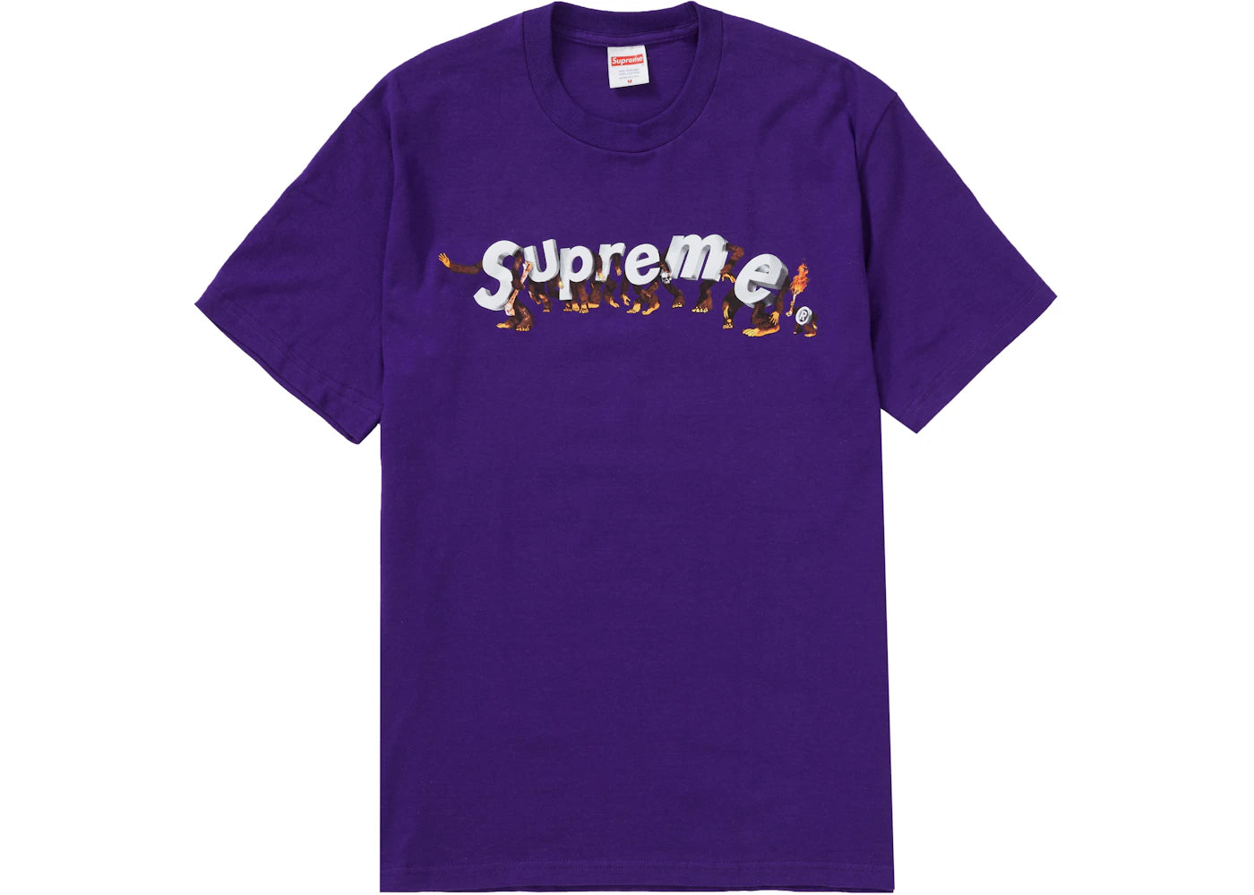 Supreme Apes Tee Purple