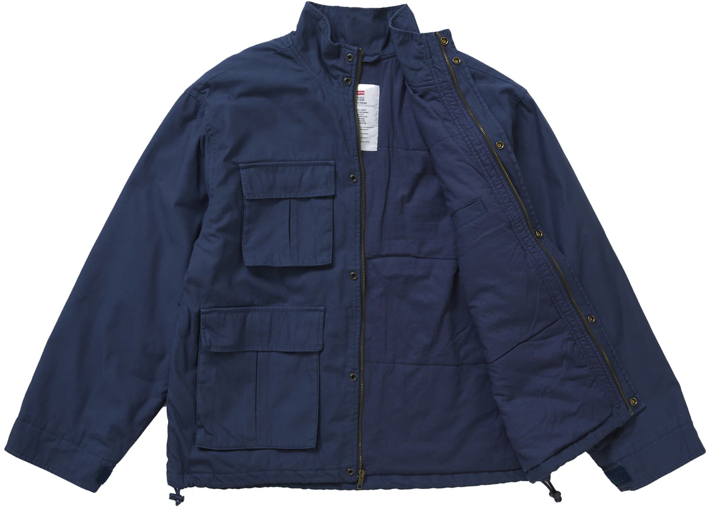 Supreme Aphex Twin Alpha Industries Cargo Jacket Navy – Side Kicks