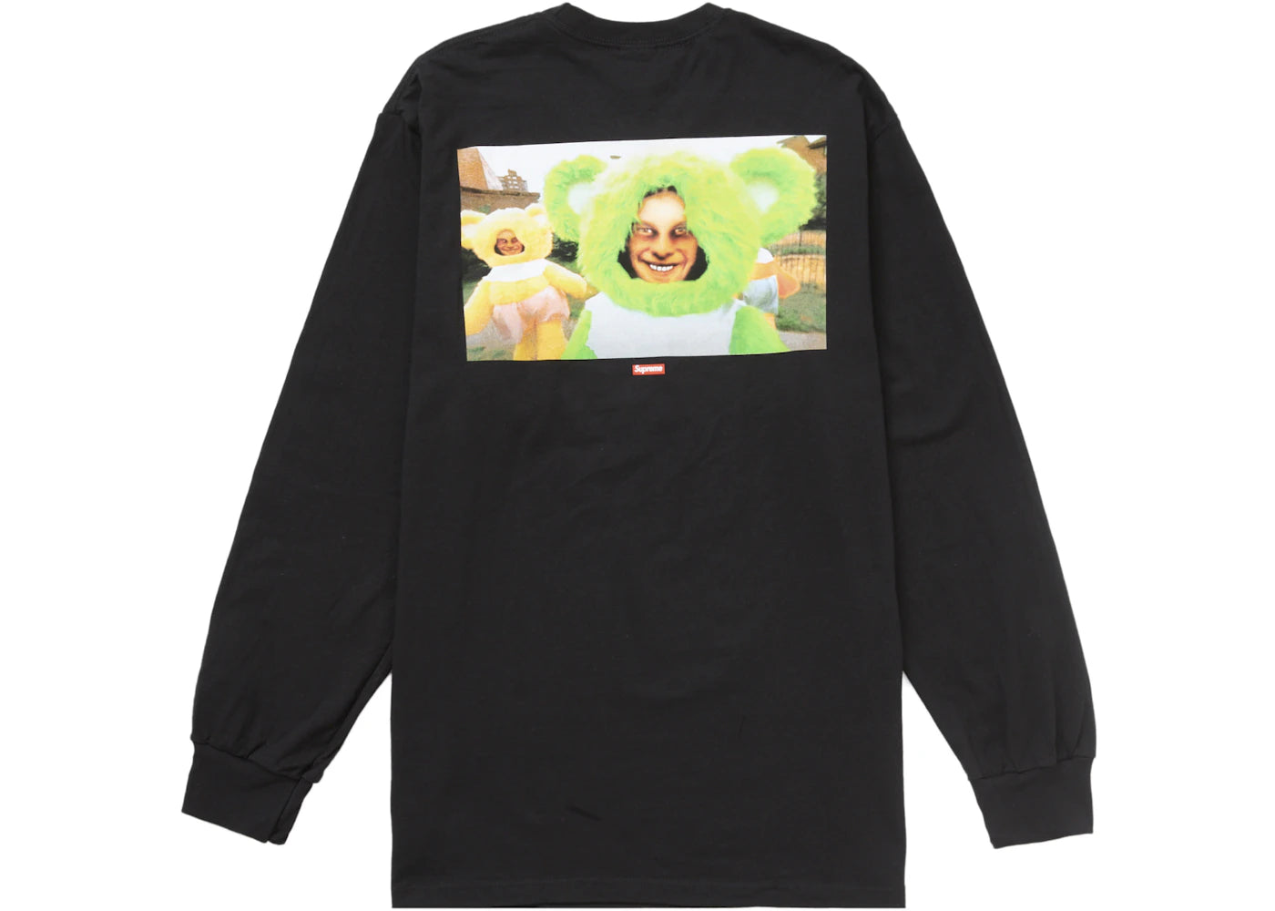 Supreme Aphex Twin Donkey Rhubarb L/S Tee Black