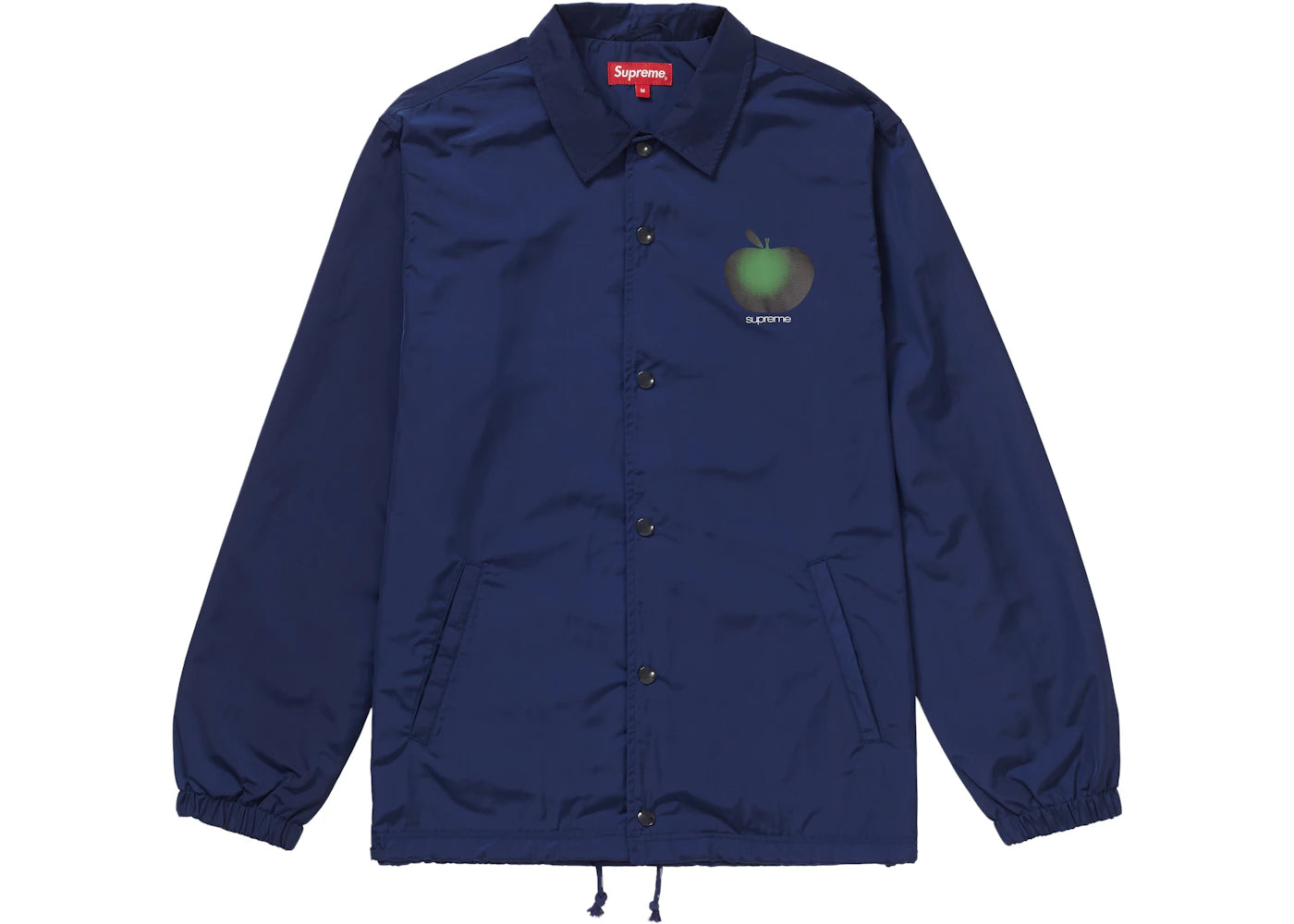 Supreme Apple Coaches Jacket Navy