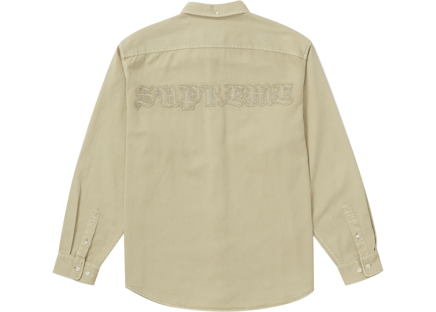 Supreme Appliqué Denim Shirt Natural