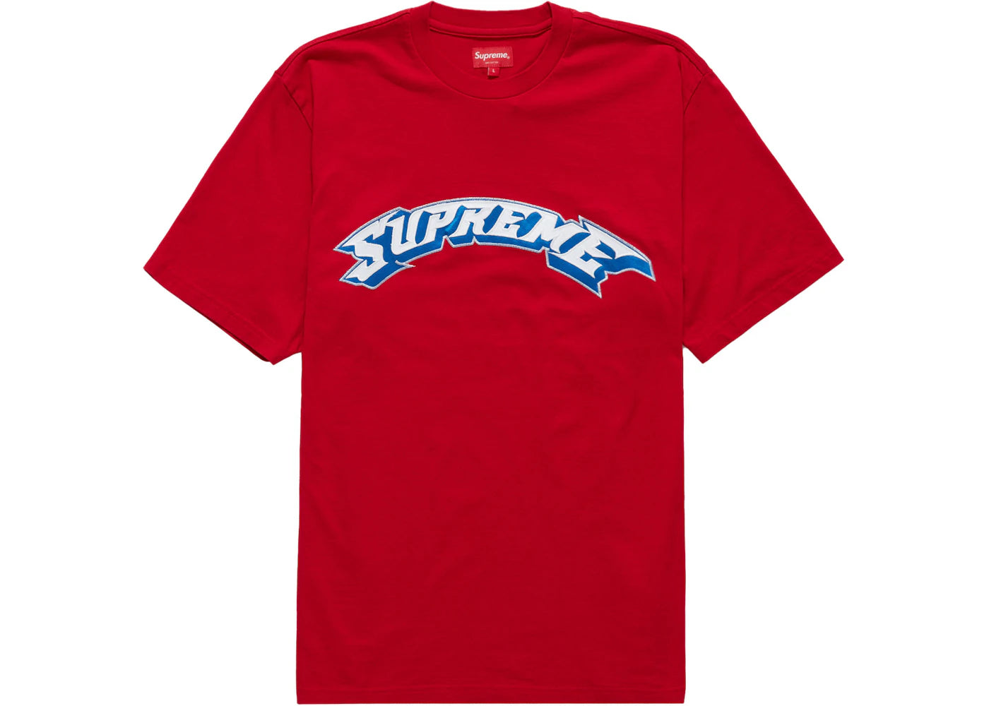 Supreme Appliqué Arc S/S Top Red