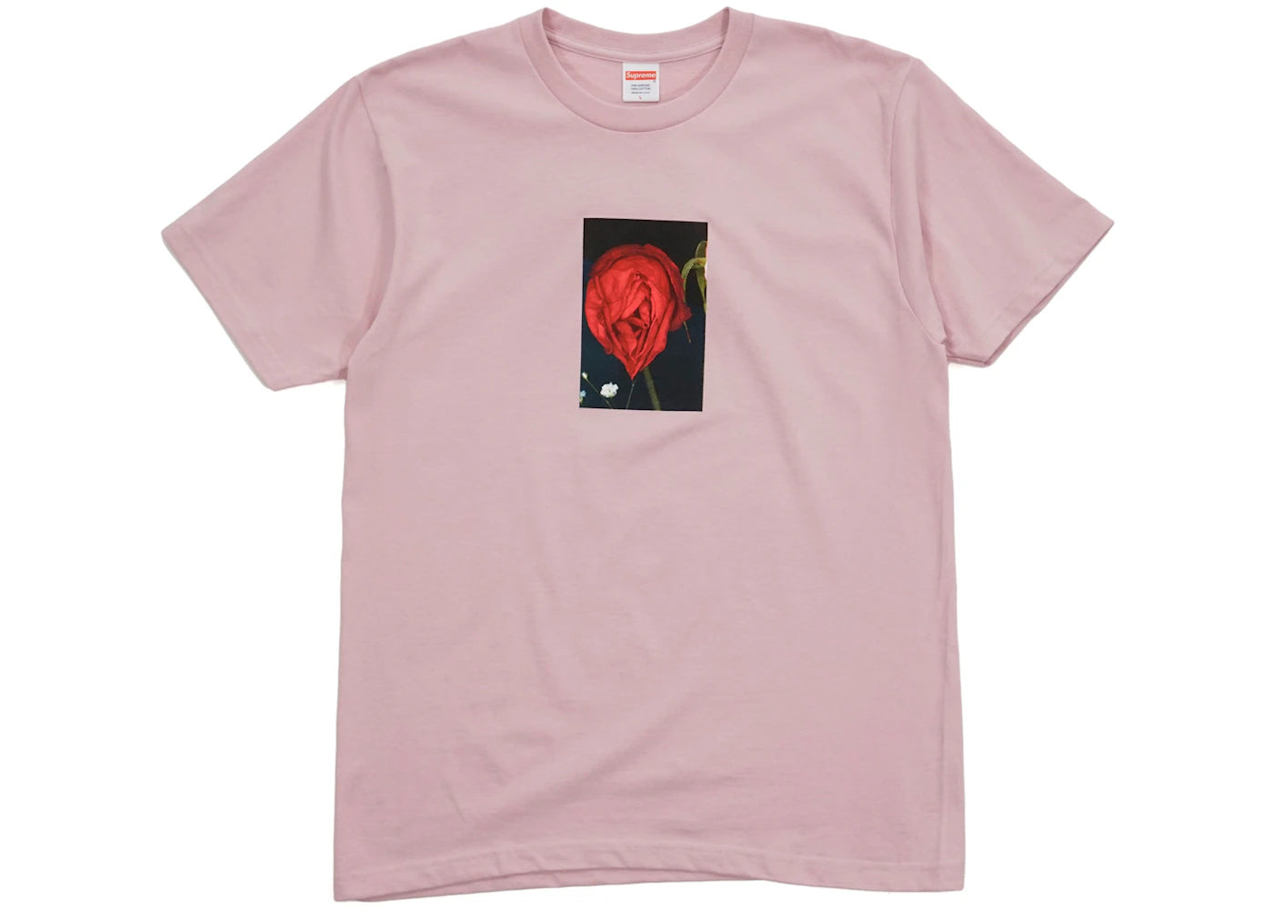 Supreme Araki Rose Tee Dusty Pink