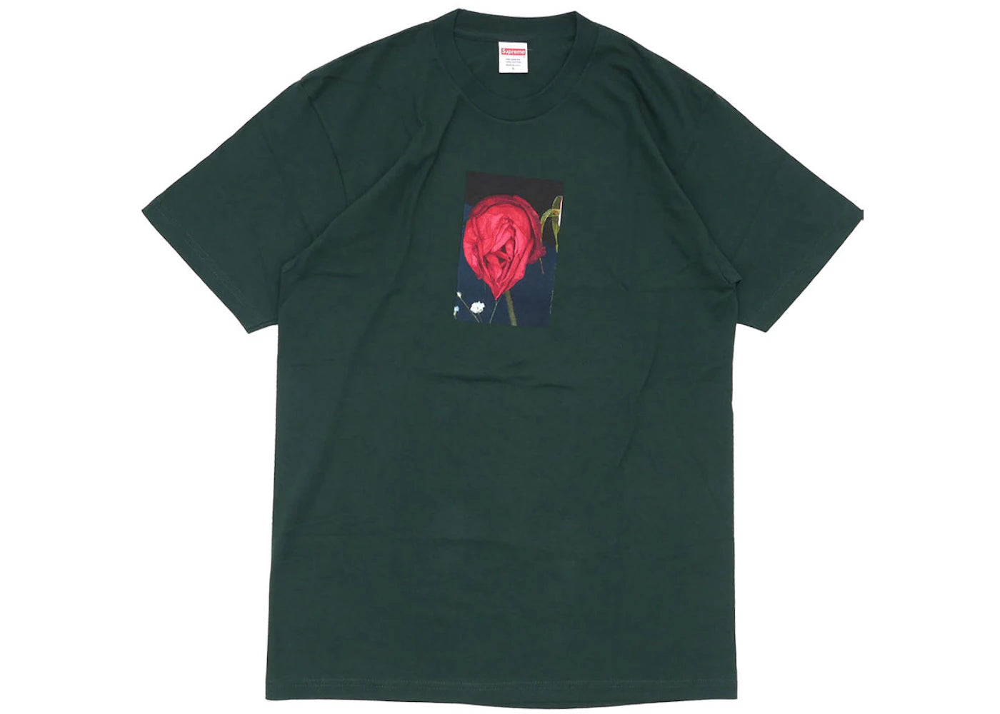 Supreme Araki Rose Tee Green