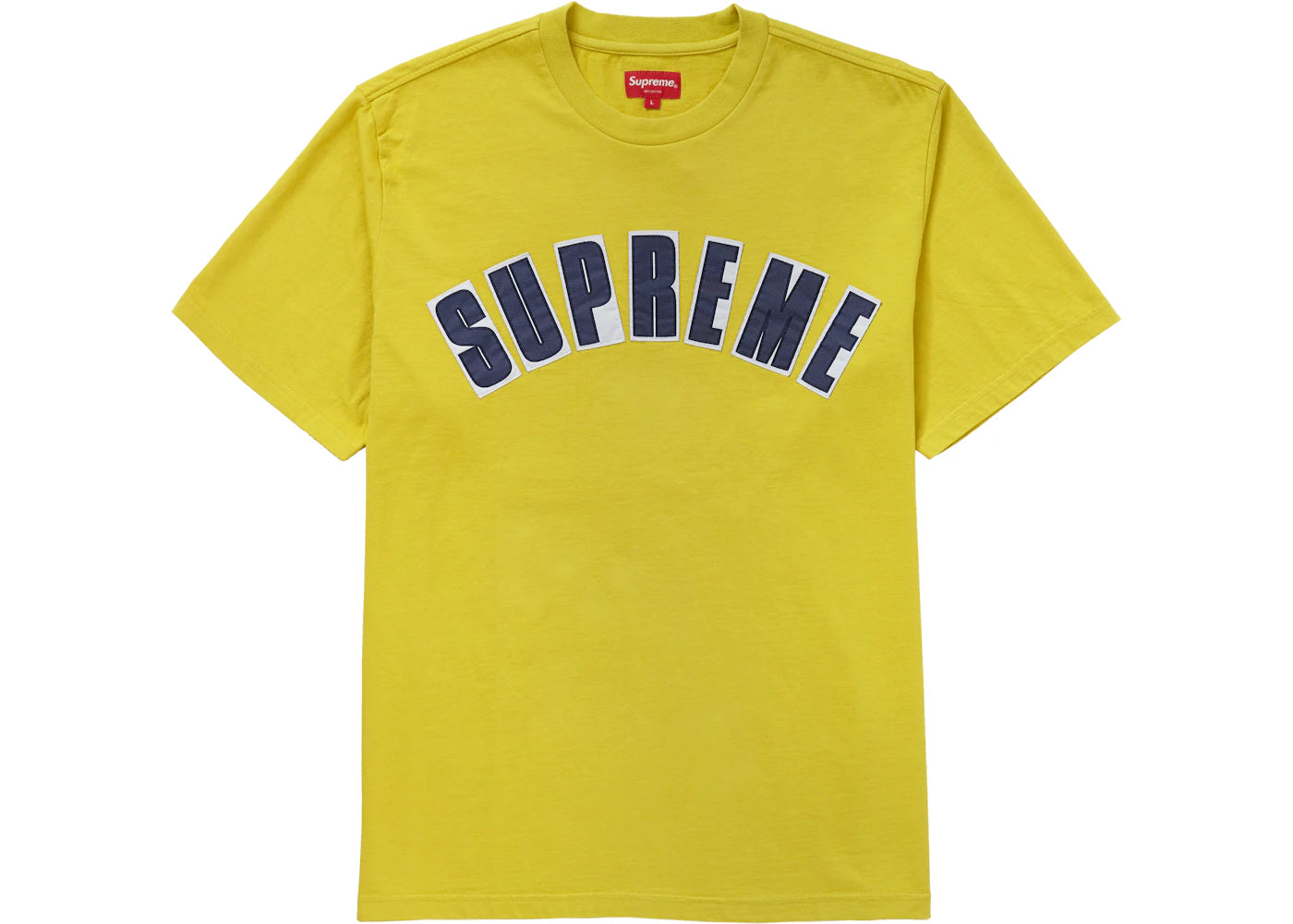 Supreme Arc Applique S/S S/S Top Acid Green