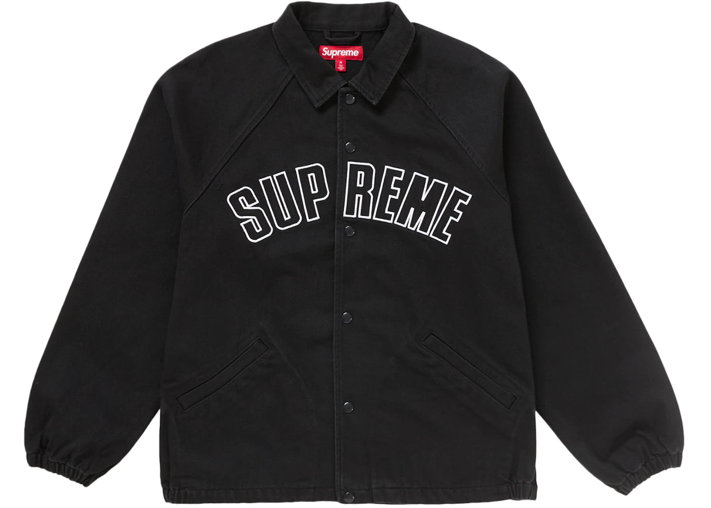 Supreme Arc Denim Coaches Jacket Black