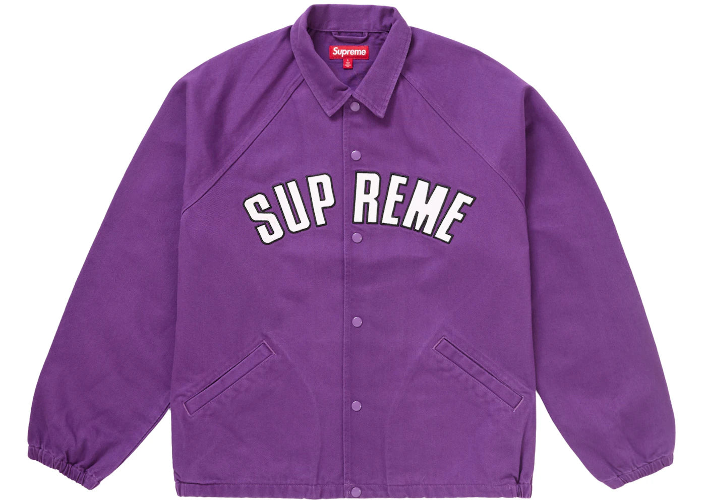 Supreme Arc Denim Coaches Jacket Purple