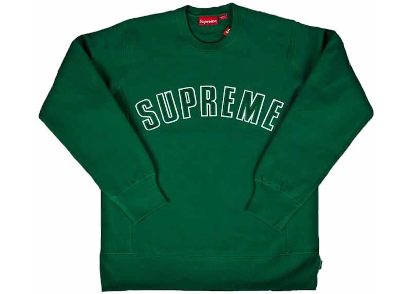 Supreme Arc Logo Crewneck Kelly Green