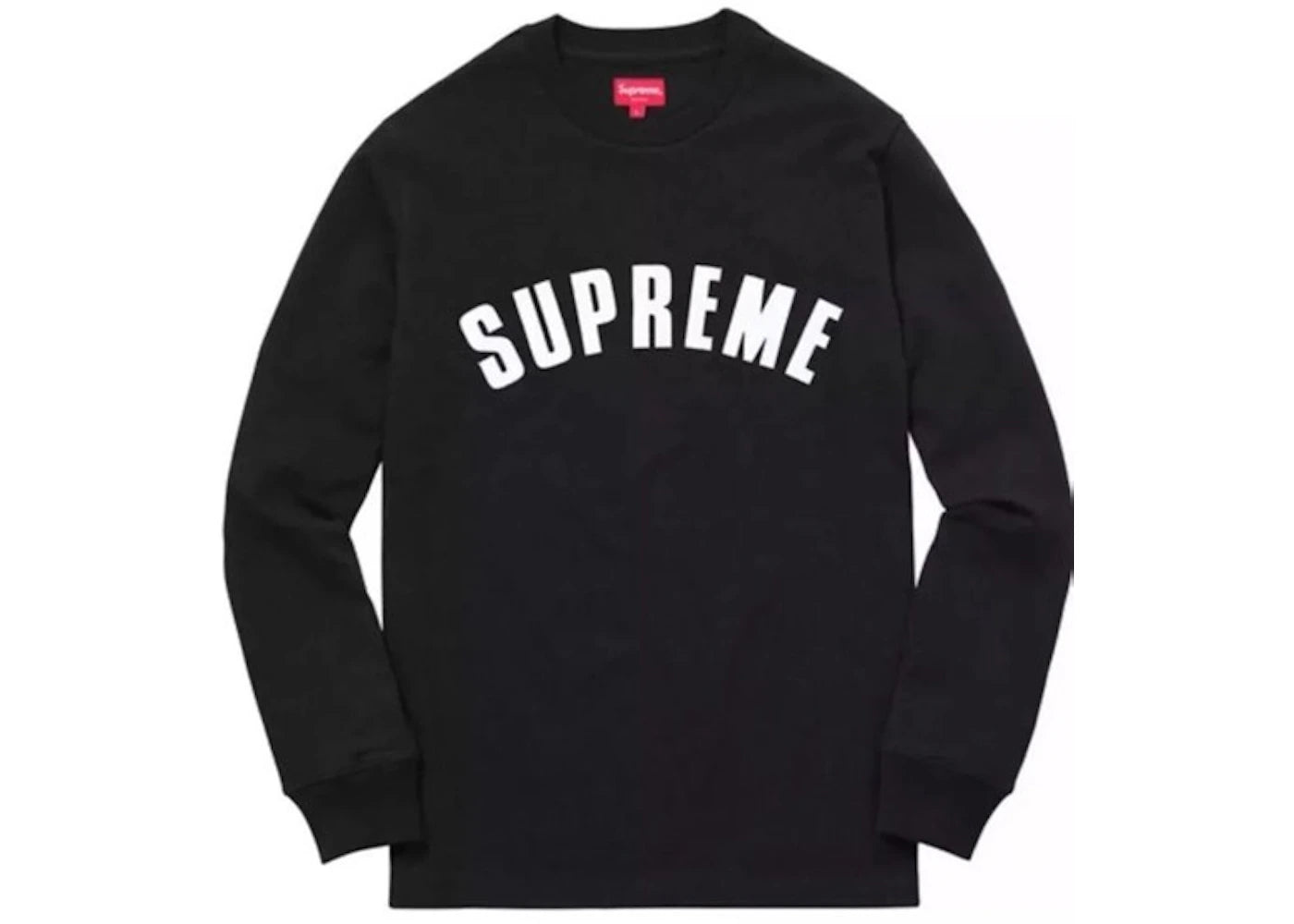 Supreme Arc Logo LS Top Black