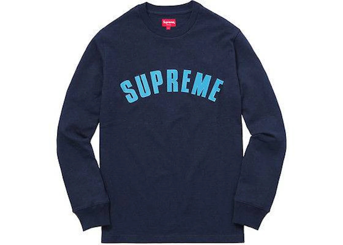 Supreme Arc Logo LS Top Navy