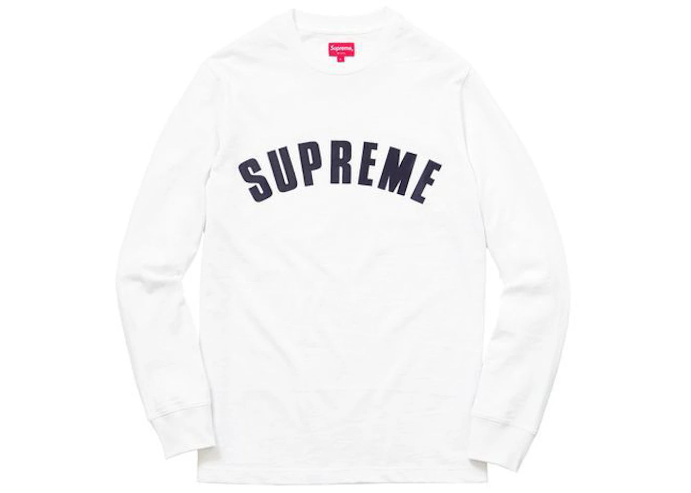 Supreme Arc Logo LS Top White