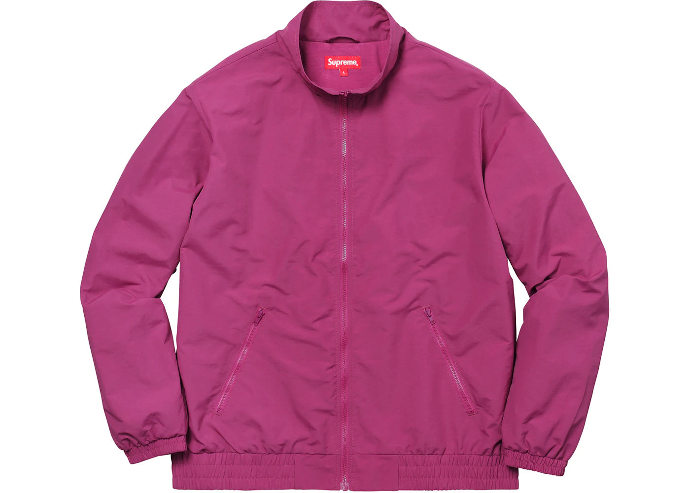 Supreme Arc Track Jacket Magenta