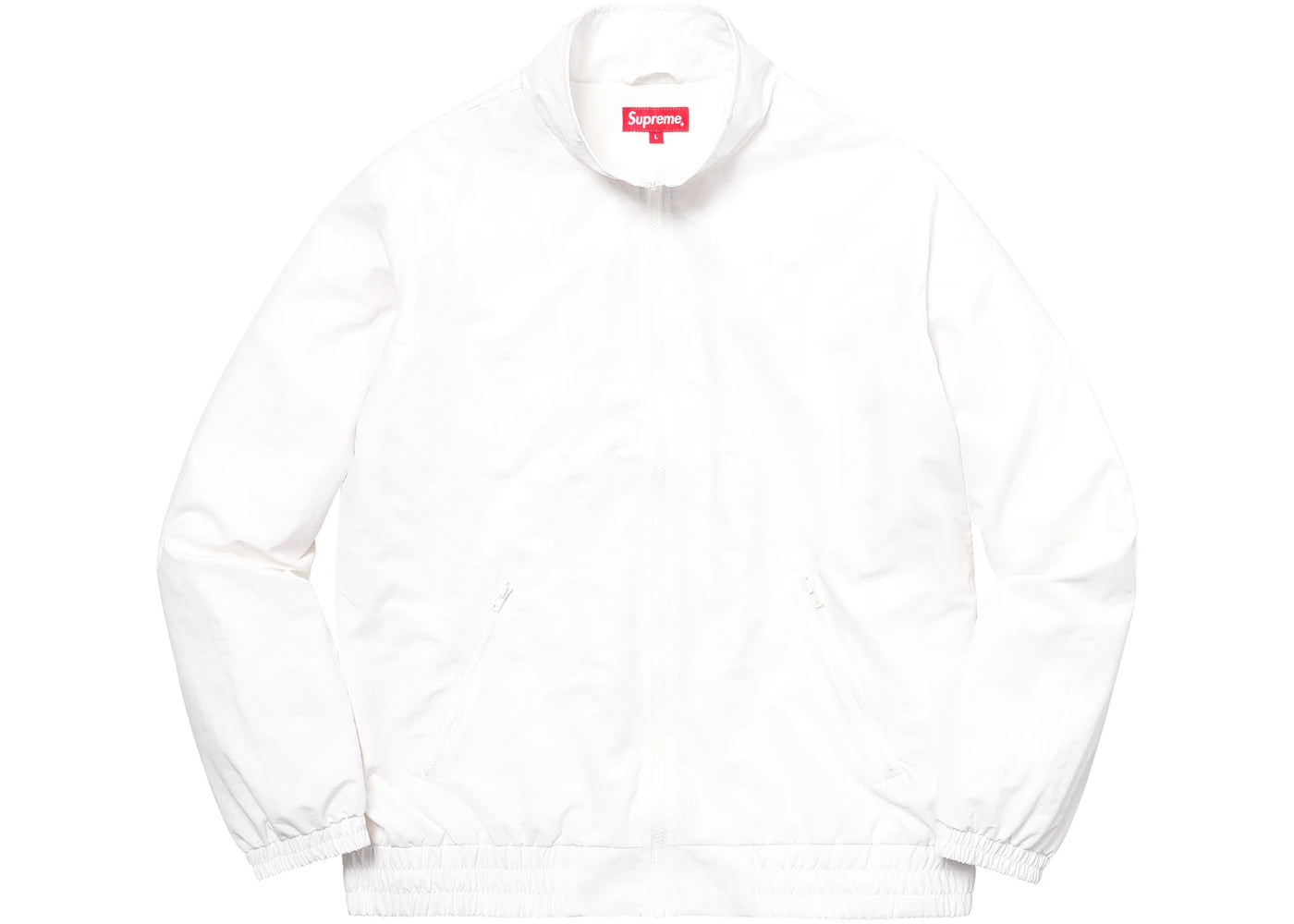 Supreme Arc Track Jacket White