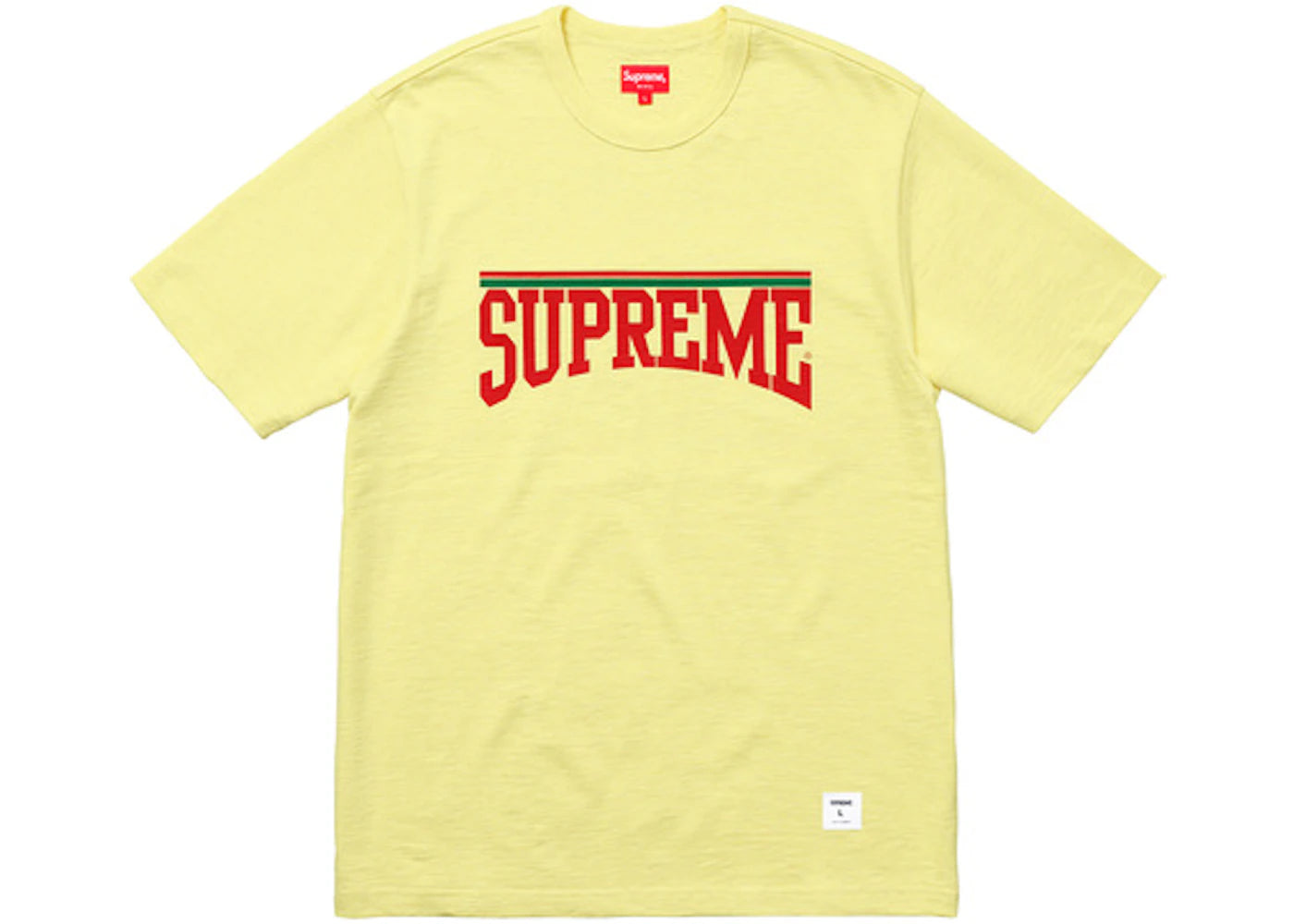 Supreme Arch SS Top Heather Light Yellow